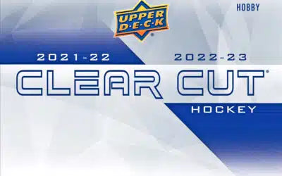 21-22 & 22-23 UD Clear Cut Hockey Hobby Box (Pre-Order)