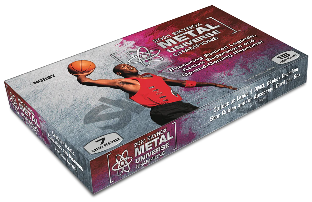 2020-21 Upper Deck Skybox Metal Universe Champions Hobby Box