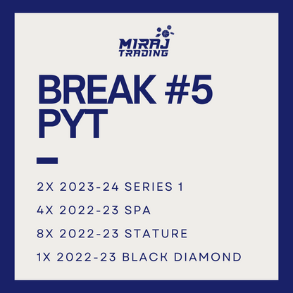 22-23 Stature Mixer Break #5 - Pick Your Team