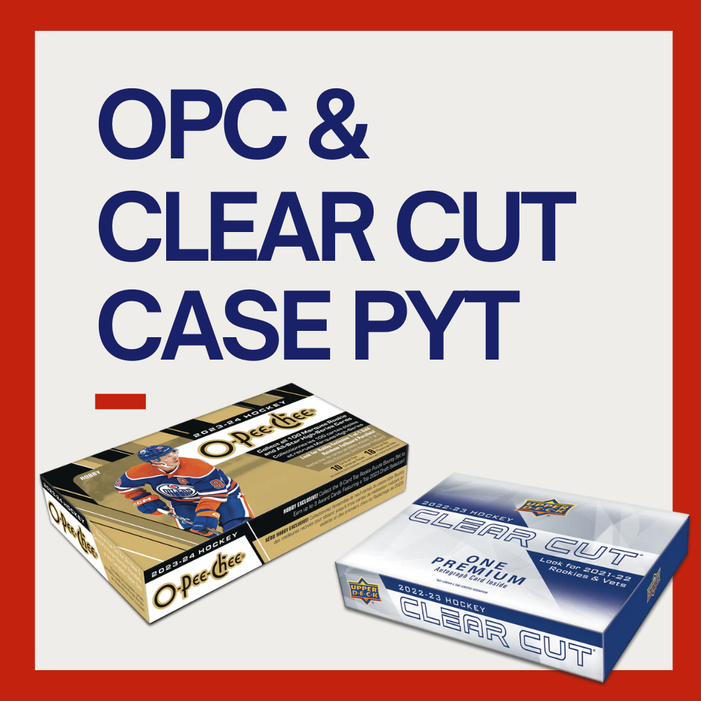 Break #14 - OPC & Clear Cut Case (Pick Your Team) (Bedard Cards Randomly Given)