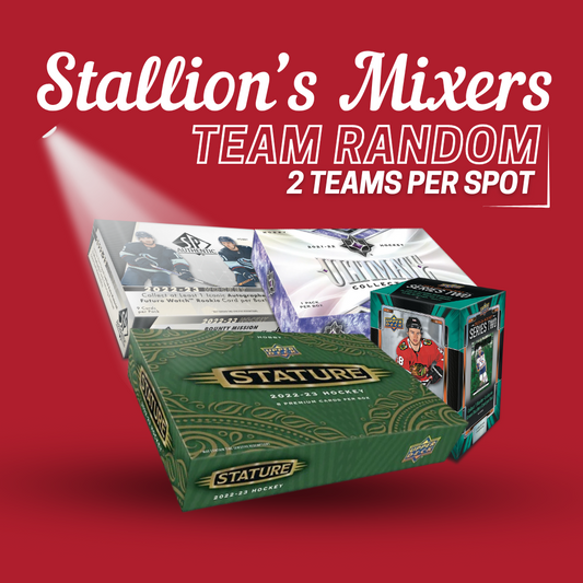 Break #25 - Stallion's Mixers  (16 Spot Team Random)