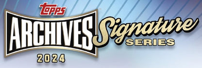 2024 Topps Archives Signature Series Baseball Hobby Box (Pre-Order) - Miraj Trading